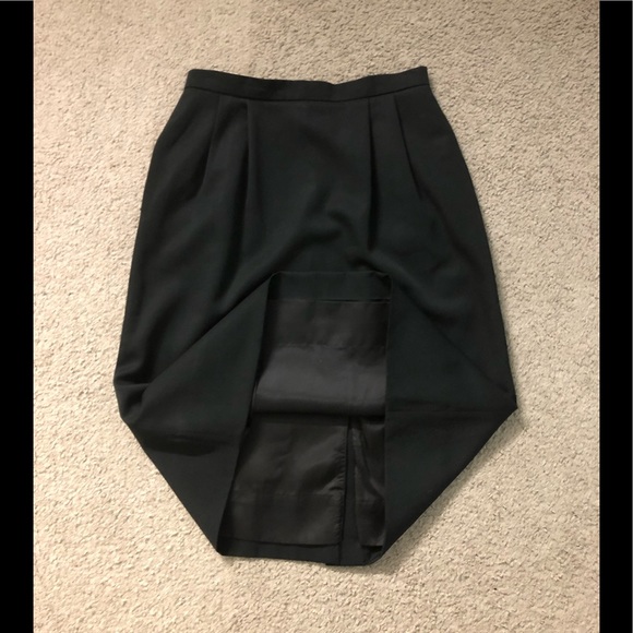 Marshall Fields 100% Pure Wool Skirt Sz 11/12 Vintage Elegance Straight - Picture 5 of 10